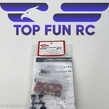 KYOSHO W5197V VELVET COATING TRIPLE CAP THREAD SHOCK SET