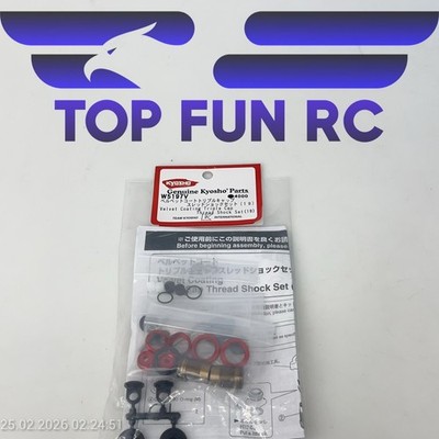 KYOSHO W5197V VELVET COATING TRIPLE CAP THREAD SHOCK SET 