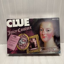Nuevo en caja Juego de Mesa Clue Juicy Couture Crimes Hasbro 2009 Edición Limitada Sellado