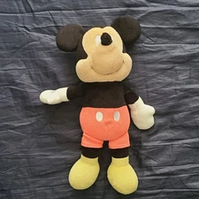 12" Disney Baby Kids Preferred Plush Mickey Mouse Plush Chime Rattle Stuffed 