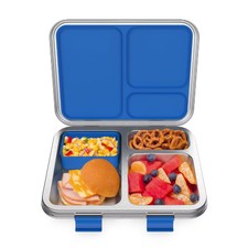 Bentgo Kids' Stainless Steel Leakproof 3 Compartments Bento-Style Lunch Box