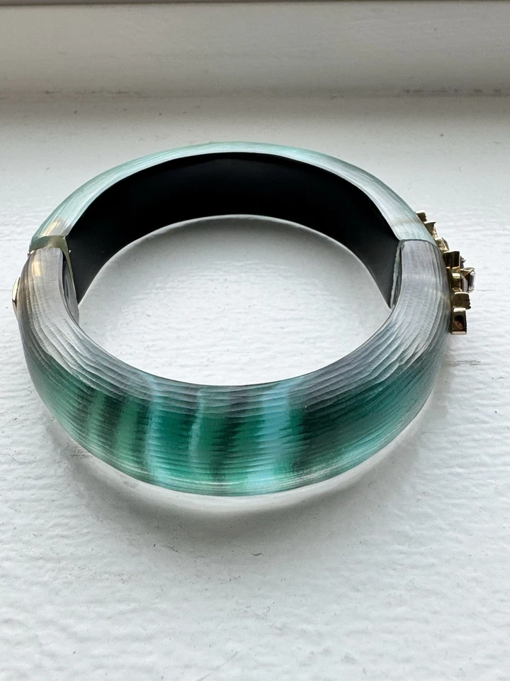 Подлинные серьги и браслет Alexis Bittar Lucite Swarovski - Изображение 3 из 4