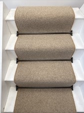 PENTHOUSE CARPETS WOOL 80/20 CARPET STAIR RUNNER, 40oz , 60cm  WIDE, 13 STEPS