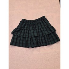 Cat  Jack Little Girls Skirt Plaid XL 14 NWOT