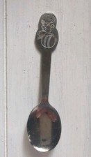 Vintage Danara Snoopy and Woodstock Running on a Ball Baby Child Spoon 1958 1965