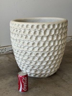 Large Stan Bitters ''Thumb Pot'' Ceramic Pottery Signed