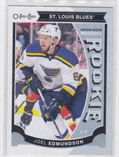 15/16 OPC...JOEL EDMUNDSON...MARQUEE ROOKIE...CARD # U22...BLUES