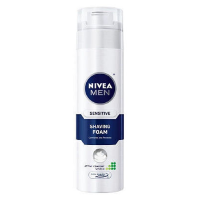 NEW Nivea Sensitive Shaving Foam Skin Face Care Extra Gentle Chamomile Vitamin E