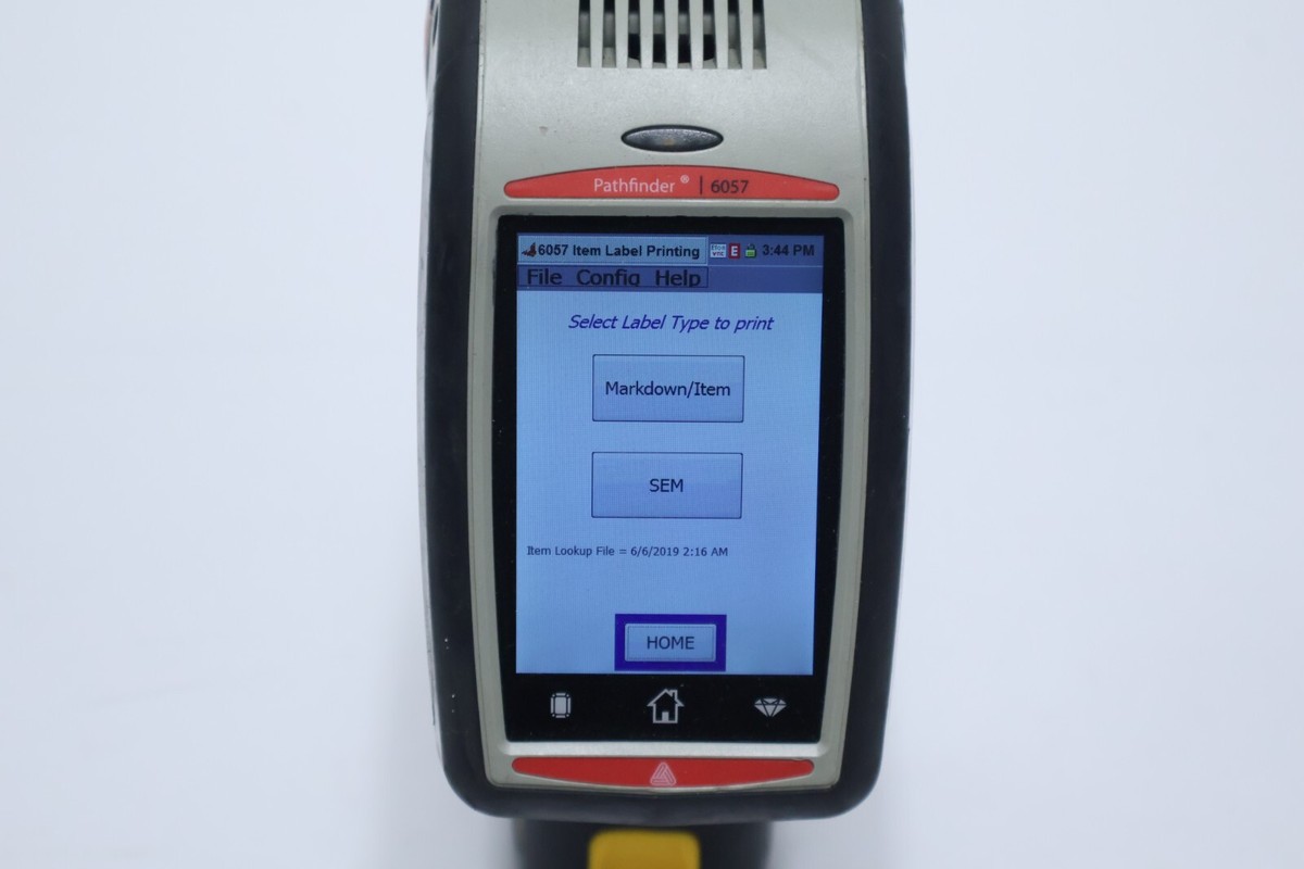 Monarch Avery Dennison Pathfinder 6057 Barcode Printer