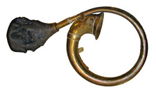 Oldtimer Hupe  SEV MARCHAL Signalhorn  Messing  1 Viertel des 20. Jh.