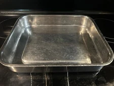 Vollrath 49434 Miramar® Display 2.8 Qt. Tri-Ply Stainless Steel Roasting Pan