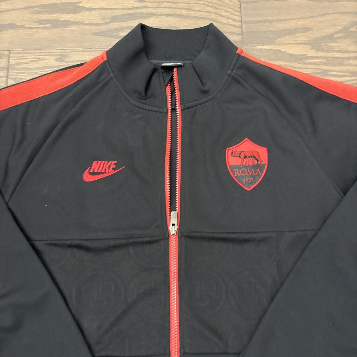 Nike AS Roma Soccer Mens Large Training Track Full Zip Track Nike AS Roma Soccer Mens Large Training Track Full Zip Track