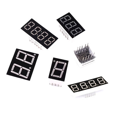 0.28/0.36/0.4/0.56/0.8'' Red led Display 7 Segment Common Cathode/Anode 1-4 Digit