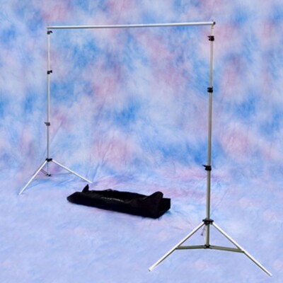 Interfit COR755 94 x 98 Inch Background Support System with Bag (Black) - USA