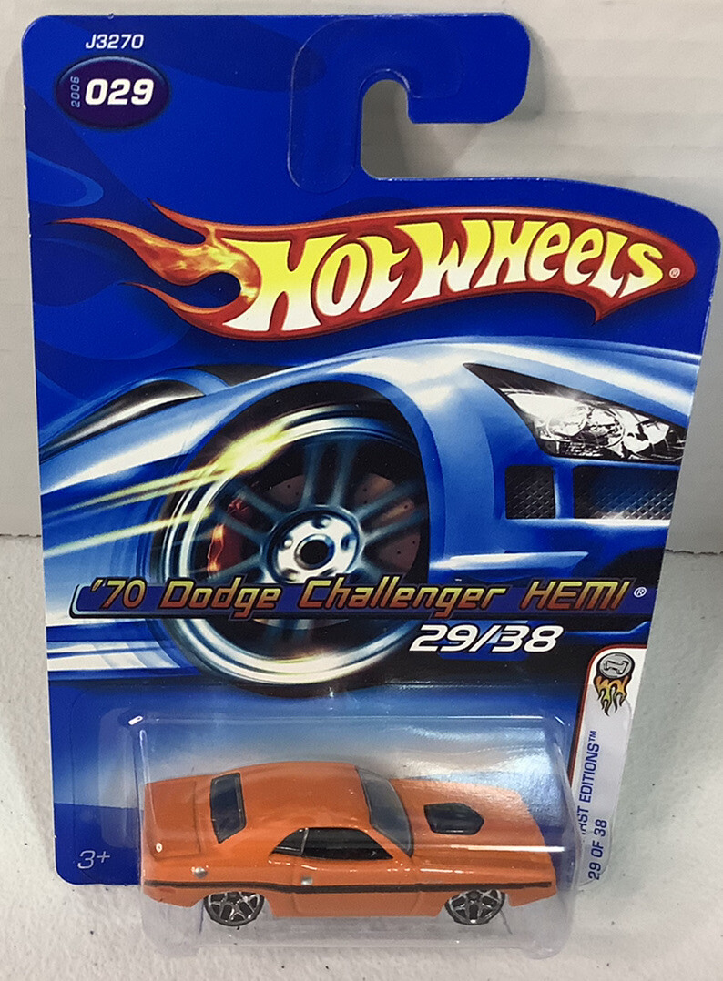 ミニカー Hot Wheels FIRST EDITIONS Hemi coupe Hot Wheels '70 Dodge Challenger Hemi #29/38 HW First Edition New