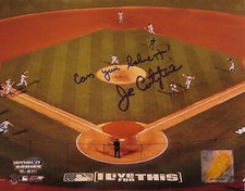 Newest HOFer JOE CASTIGLIONE signed 2004 WS 