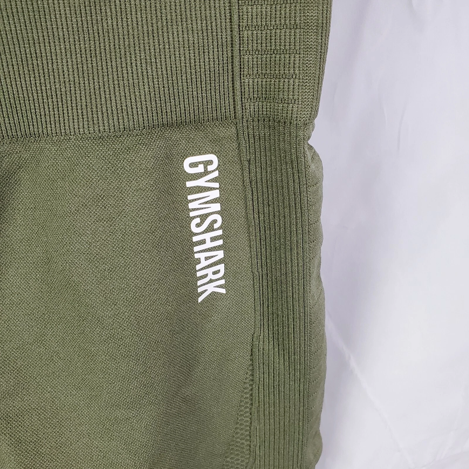 gymshark cropped seamless active athletic training leggings
