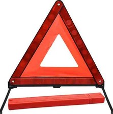 Warning Dot Approved Kit Triangle Emergency Reflective Sign Safety Roadside Road