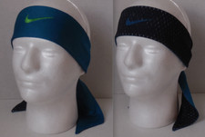Nike Dri-Fit Head Tie Reversible Men Midnight Navy/Green Abyss/Mean Green