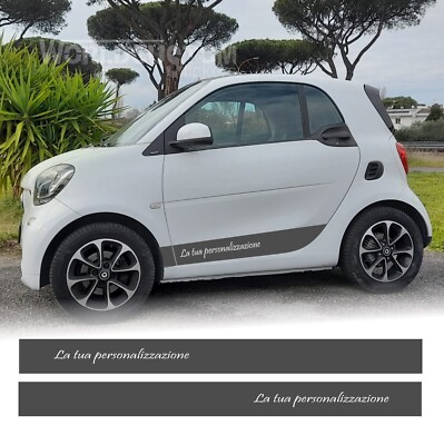 Aufkleber Sticker kompatibel mit Mercedes Smart 453 Bänder personalisierbar