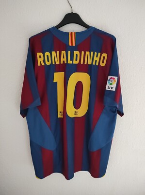 Fútbol Camiseta Ronaldinho Barcelona 2005 FC BARCELONA 2005-2006