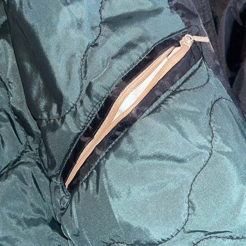 Vintage NIKE Beaverton Oregon USA Hooded Insulated Parka Jacket Jeans West XXXL - Picture 15 of 18