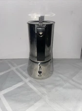 Bialetti Crusinallo Inox 6 Shot 18/10 EspressoStovetopPot MadeInItaly 7.5 IN