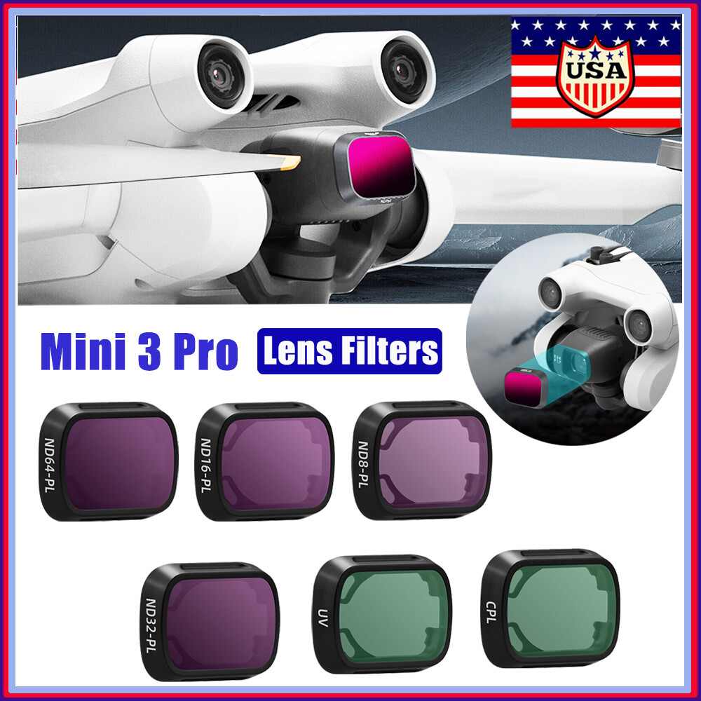 Drone Camera Lens Filters MC UV CPL ND4/8/16/32 For DJI Mini Pro