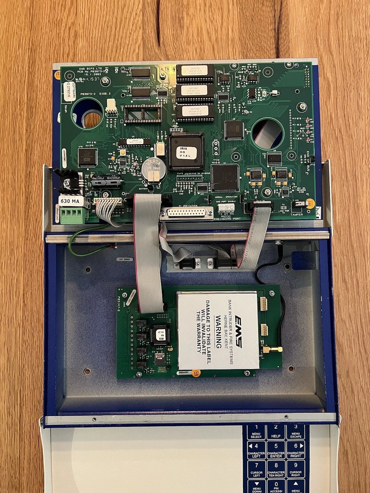 EMS Iris Plus UHF 256 Zone Receiver Universe Range - No Lock Untested For Parts 3