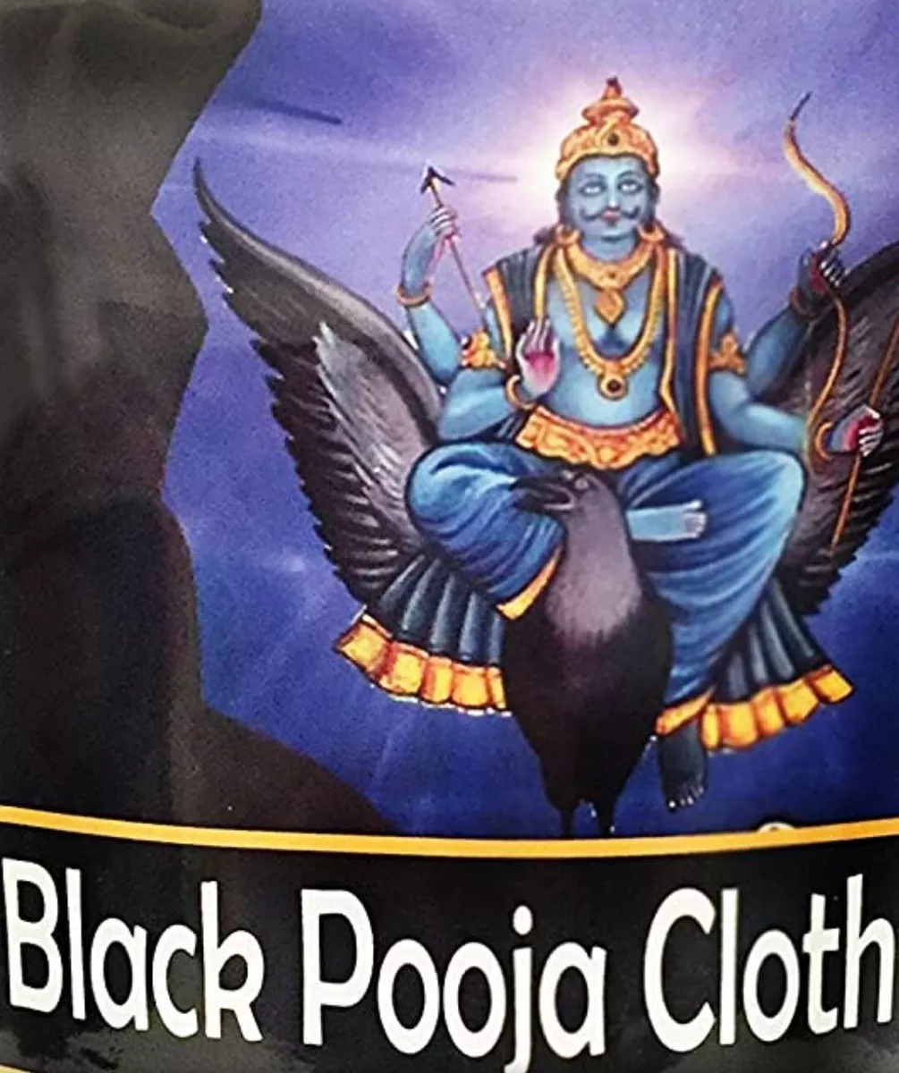 Shani Dev Dan / Shani Vestre / Black Cloth For Shani dev ji Pooja ...