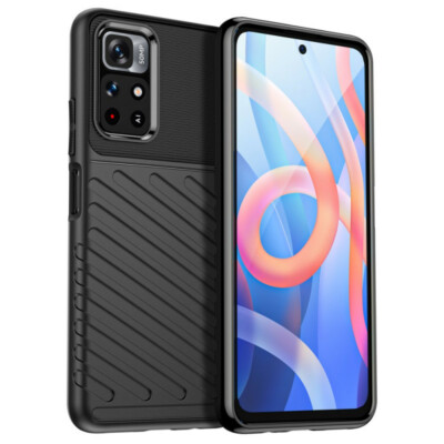 Shockproof TPU Thunder Case Cover for Xiaomi Poco M4 Pro 5G / Note 11S 5G