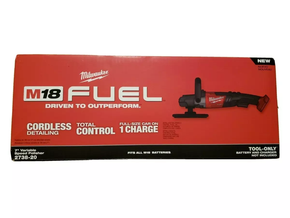 Milwaukee 18 2024 volt polisher