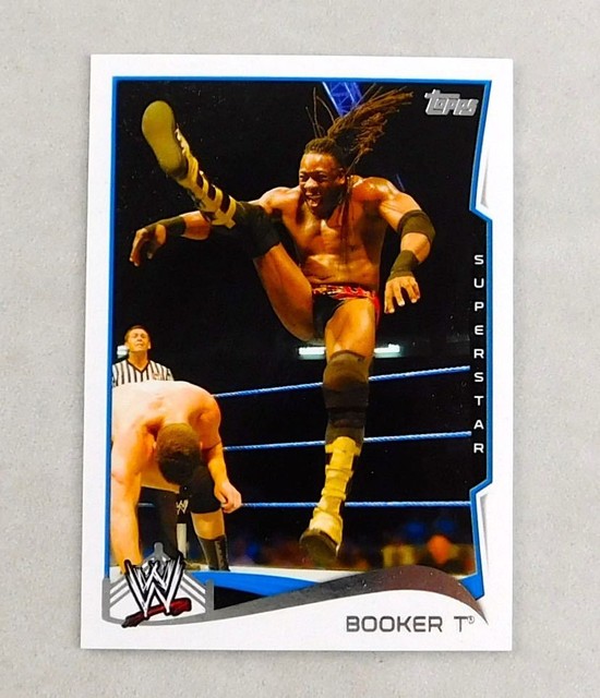 Booker T WWE Wrestling Trading Card Topps RAW Smackdown WCW Superstar