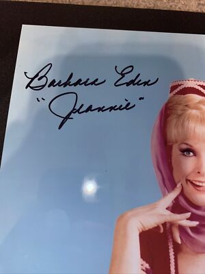 Barbara Eden Autograph Signed JSA 8x10 RARE PROOF I Dream of
