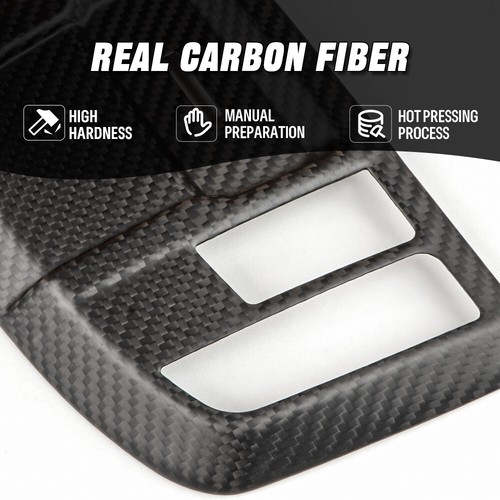 1pcs Matte Carbon Fiber Car Reading Light Panel Trim For Porsche 911 992 2020+ - Picture 2 of 8