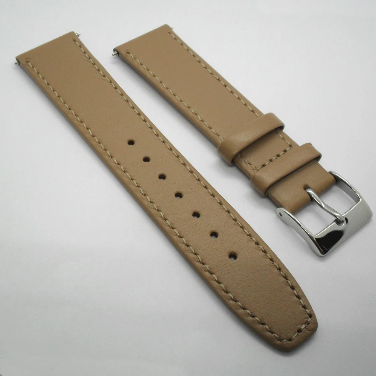 Beige watch shop strap