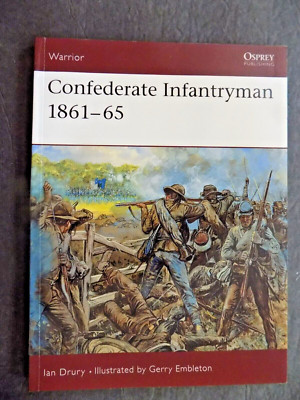 CONFEDERATE INFANTRYMAN  1981-65 - Warrior, No 6 , NEW
