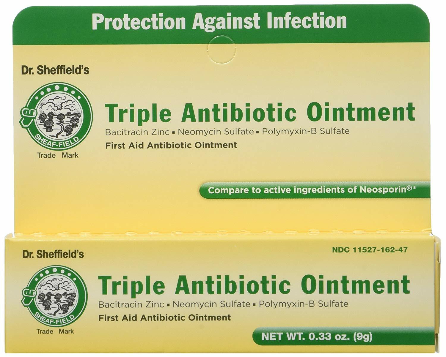 Antibiotic Ointment for Cuts Scrapes and Burns (3 Pack .33oz) eBay