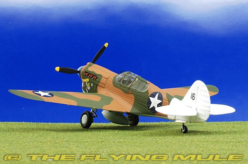 1:72 Corgi Curtiss P-40E Warhawk USAAF 49th FG,7th FS,1943 Fighter Diecast Model - Picture 2 of 7