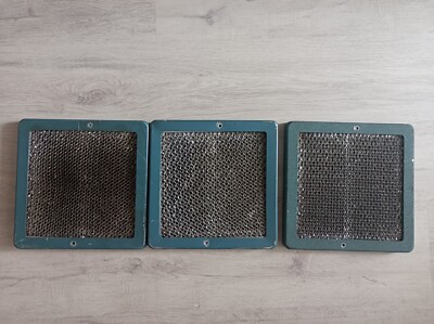 3x fan metal shroud cover filter for Tektronix 535 545 500 series oscilloscopes