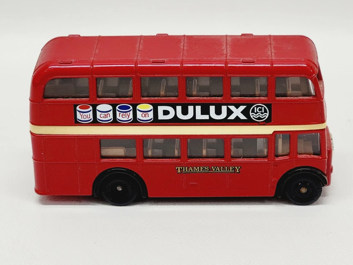 Vintage Lledo London Double Decker Bus Made in England Days Gone Die Cast 