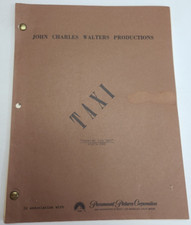 TAXI / Ken Estin 1982 TV Script, Judd Hirsch & Danny DeVito "Cooking for Two"
