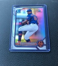 2022 Bowman Chrome Robert Dominguez Bowman 1st Silver Refractor 180/499