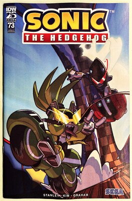 SONIC The HEDGEHOG Comic Book IDW #73 Cover A September 2024