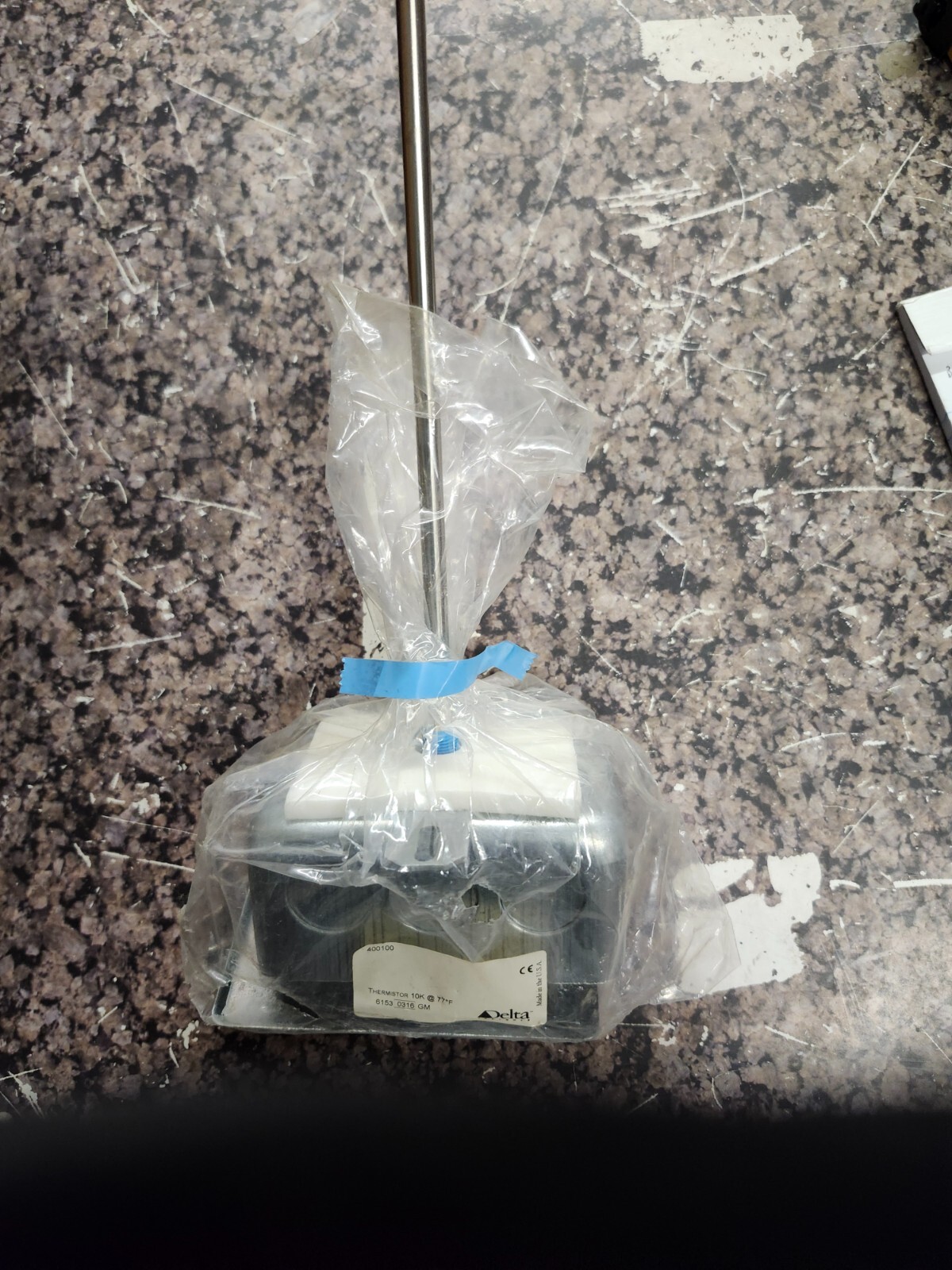 DELTA 400100 10K Ohm Thermistor @ 77F Room Sensor HVAC Building ...