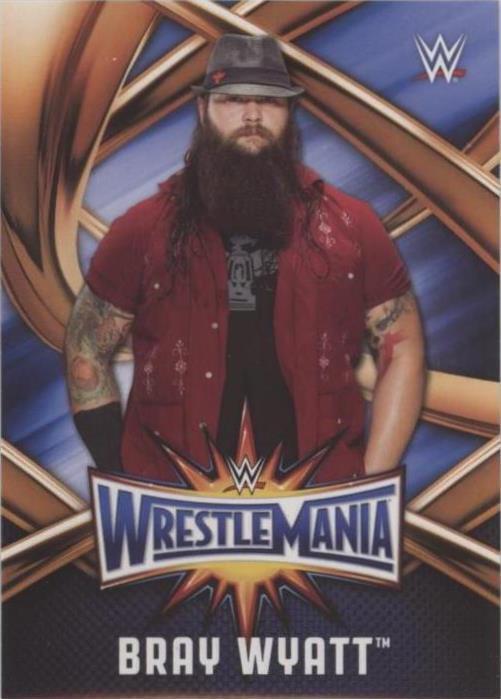 2017 Topps WWE Road to Wrestlemania - Bray Wyatt #WMR-6 - 1 of 1