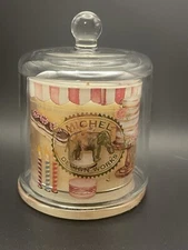 Michel Design Works-Cloche Candle, Happy Birthday Design, Buttercream Scent