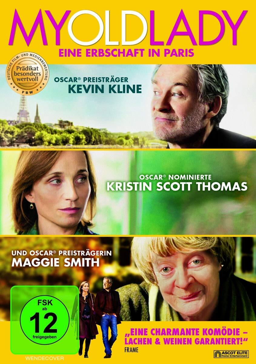 My Old Lady (DVD) Kevin Kline Maggie Smith Kristin Scott Thomas Dominique Pinon