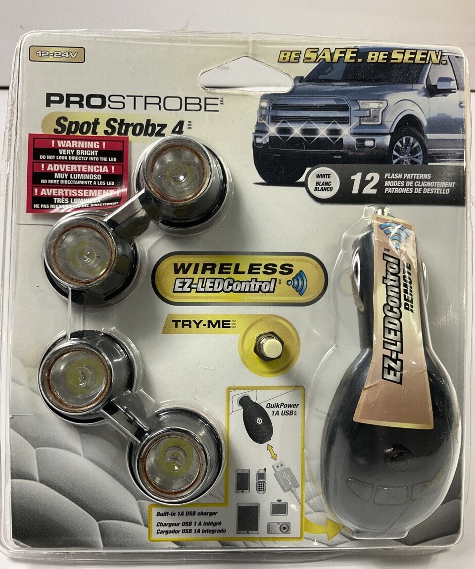ProStrobe 70780 SpotStrobz Wireless Safety Strobe Light Kit