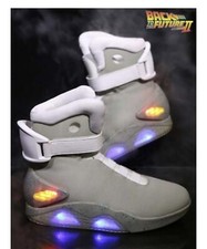 BACK TO THE FUTURE 2 SHOES SIZE 10 LIGHT UP SHOES BACK TO THE FUTURE MOVIE